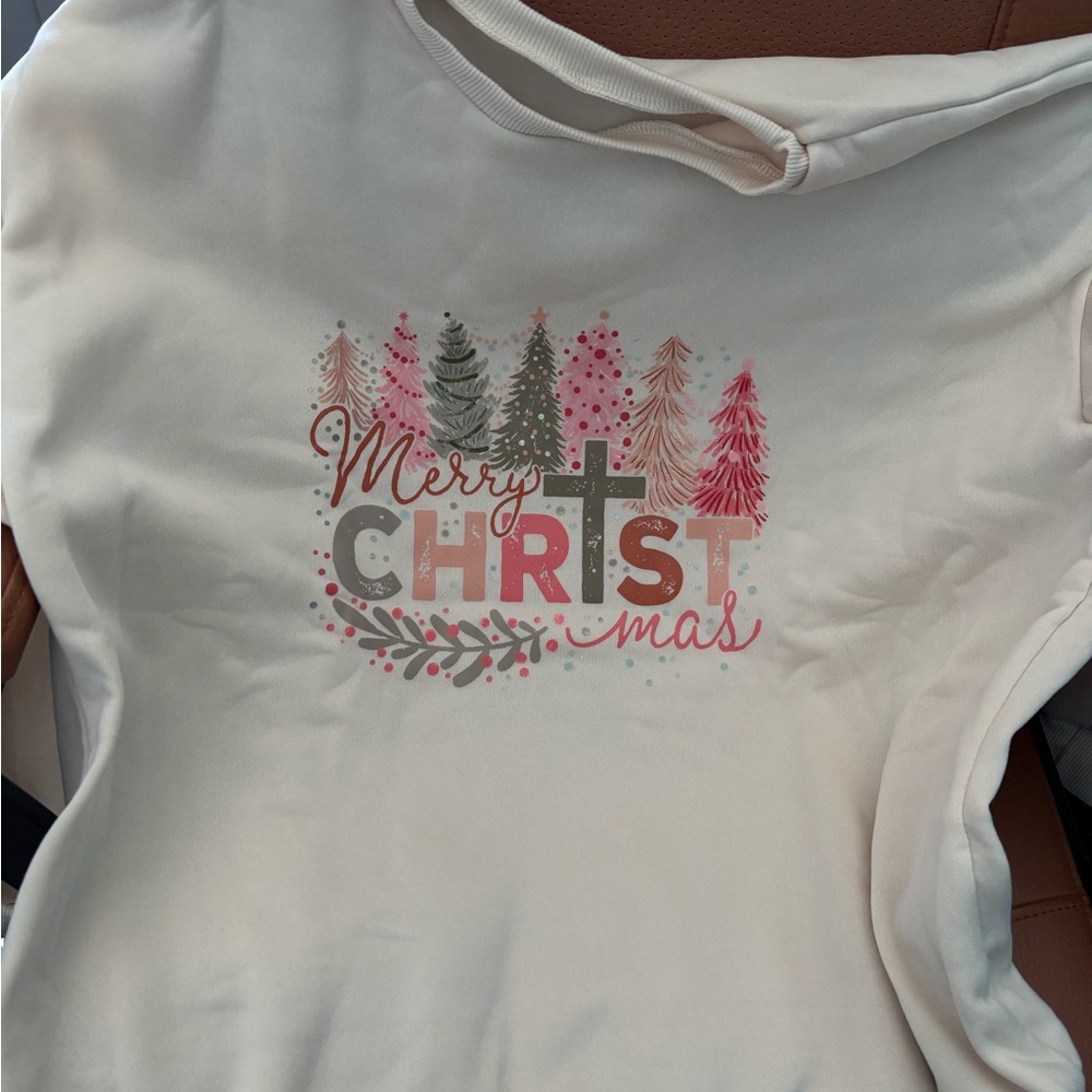 SHEIN Festive Christmas Tree Sweatshirt